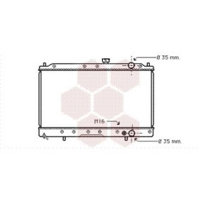 Achetez des Radiateur de chez VAN WEZEL en ligne pour SPACE WAGON (D0_V/W) à prix modérés