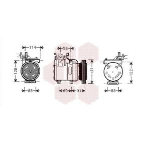 Acquista Compressore aria condizionata da VAN WEZEL 8200K199 a buon mercato per soli 376,27 €