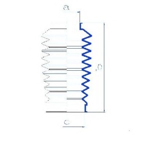 Achetez des Soufflet de direction SPIDAN 83611 à prix pour 11,42 €