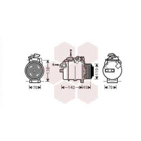 Acquista Compressore aria condizionata da VAN WEZEL 0600K387 a buon mercato per soli 704,05 €