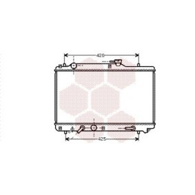 Achetez des Radiateur du moteur VAN WEZEL 52002051 à prix pour 189,92 €