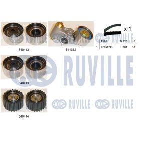 Compre Tensor de la correa trapecial poli v de RUVILLE online para IMPREZA Fastback (GR, GH, G3) a precios moderados