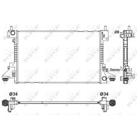 Acquista Radiatore motore da NRF 53160 a buon mercato per soli 201,67 €
