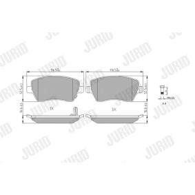Acquista Kit pastiglie freni da JURID 573255J a buon mercato per soli 28,61 €