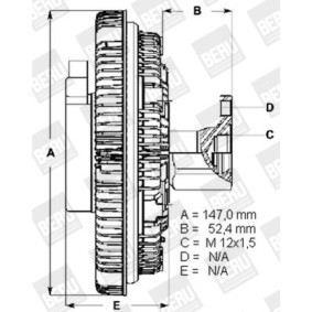 Kupplung, Kühlerlüfter LK113