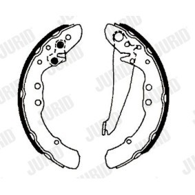 Bremsbackensatz 361394J von JURID günstig für 30,93 € online kaufen