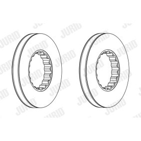 Acquista Kit pastiglie freni da JURID 571215D a buon mercato per soli 32,00 €