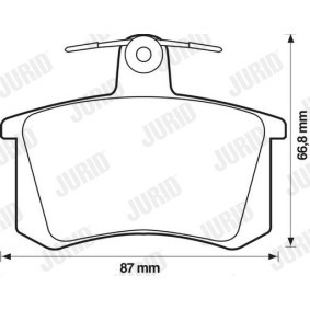 Acquista Kit pastiglie freni da JURID 571447J a buon mercato per soli 50,80 €