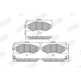 Acquista Kit pastiglie freni da JURID 572407J a buon mercato per soli 25,15 €