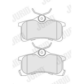 Bremsbeläge 572520J von JURID günstig für 24,54 € online kaufen