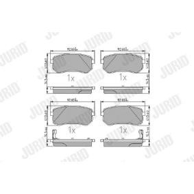 Acquista Kit pastiglie freni da JURID 572527J a buon mercato per soli 25,02 €
