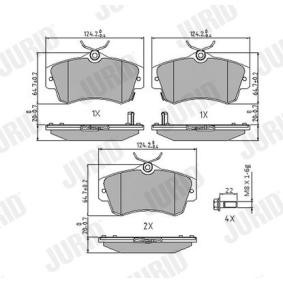 Acquista Kit pastiglie freni da JURID 573033J a buon mercato per soli 37,40 €