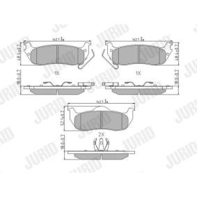Acquista Kit pastiglie freni da JURID 573319J a buon mercato per soli 41,51 €