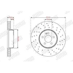Comprar Juego de accesorios, zapatas de freno de JURID 771119J a bajo precio de 15,02 €