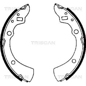 Bremsbackensatz für MAZDA von TRISCAN