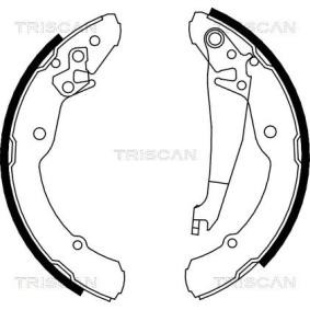 Bremsbackensatz 8100 67631 von TRISCAN günstig für 47,14 € online kaufen
