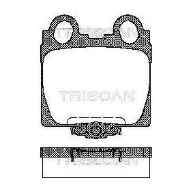 Bremsbeläge von TRISCAN