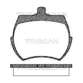 Acquista Kit pastiglie freni da TRISCAN 8110 17019 a buon mercato per soli 19,58 €