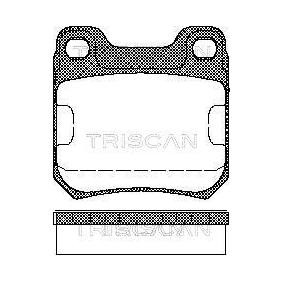 Bremsbeläge von TRISCAN