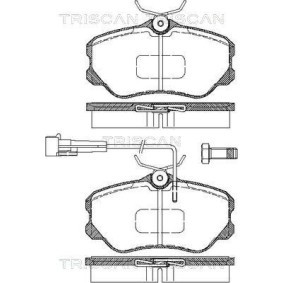 Bremsscheibe 8120 291043 für SEAT