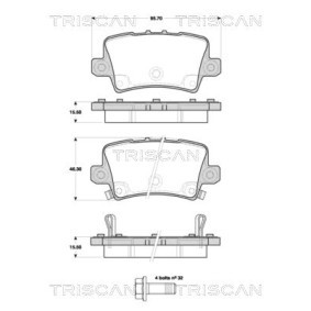Bremsscheibe für LADA von TRISCAN