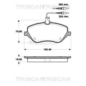 Bremskraftregler für FIAT von TRISCAN