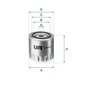 Compre Filtro de óleo da UFI 23.134.00 a um preço baixo por 8,73 €
