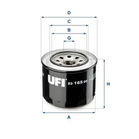 Ölfilter für ISUZU von UFI