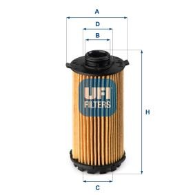 Osta Öljynsuodatin UFI:llä 23.311.00 edullisesti hintaan 29,35 €