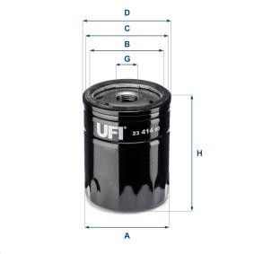 Ölfilter 23.414.00 von UFI günstig für 7,65 € online kaufen