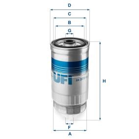 Kraftstofffilter 24.379.01 von UFI günstig für 16,56 € online kaufen