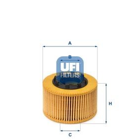 Compre Filtro de óleo da UFI 25.015.00 a um preço baixo por 6,68 €
