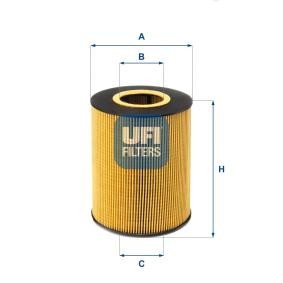 Achetez des Filtre à huile UFI 25.016.00 à prix pour 13,33 €