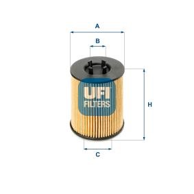 Ölfilter für CADILLAC von UFI