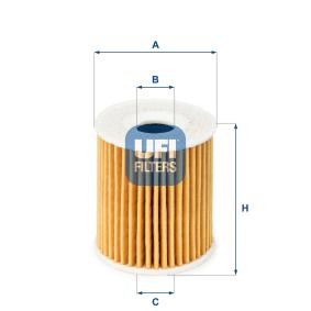 Comprar Filtro de aceite de UFI 25.035.00 a bajo precio de 4,97 €