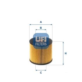Acquista Filtro olio da UFI 25.086.00 a buon mercato per soli 7,01 €
