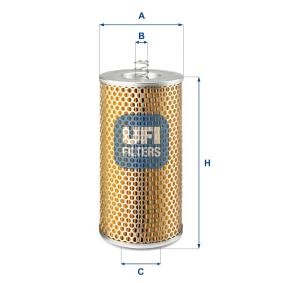 Achetez des Filtre à huile UFI 25.423.00 à prix pour 23,04 €