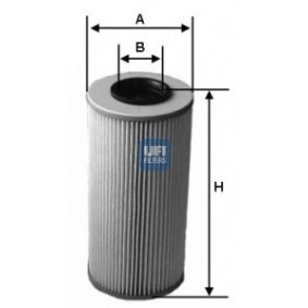 Acquista Filtro olio da UFI 25.586.00 a buon mercato per soli 9,16 €