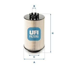 Achetez des Filtre à carburant UFI 26.011.00 à prix pour 15,08 €