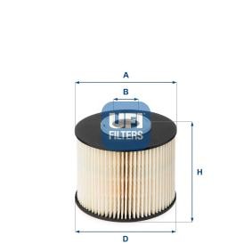 Acquista Filtro carburante da UFI 26.055.00 a buon mercato per soli 17,22 €