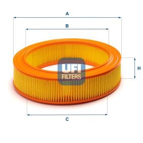 Luftfilter für SAAB von UFI
