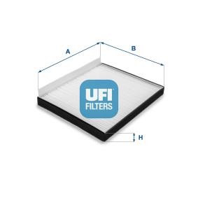 Achetez des Filtre à carburant UFI 31.554.00 à prix pour 33,85 €