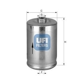 Compre Filtro de combustible de UFI online para Corniche Cabrio a precios moderados