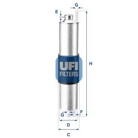 Kraftstofffilter für BMW von UFI