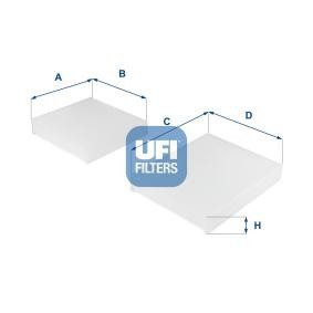 Acquista Filtro abitacolo da UFI 53.143.00 a buon mercato per soli 12,63 €