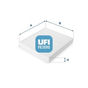 Acquista Filtro abitacolo da UFI 53.150.00 a buon mercato per soli 43,95 €