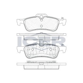 Compre Pastilhas de travão da ICER 181599 a um preço baixo por 28,66 €