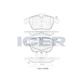 Bremsbeläge 181886-203 von ICER günstig für 43,18 € online kaufen