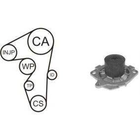 Achetez des Kit de distribution + pompe à eau AIRTEX WPK-159505 à prix pour 141,66 €