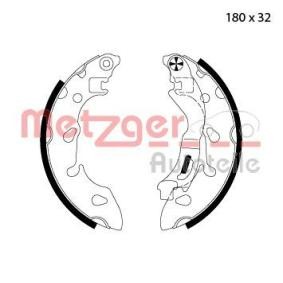 Compre Jogo de maxilas de travão da METZGER MG 123 a um preço baixo por 22,26 €